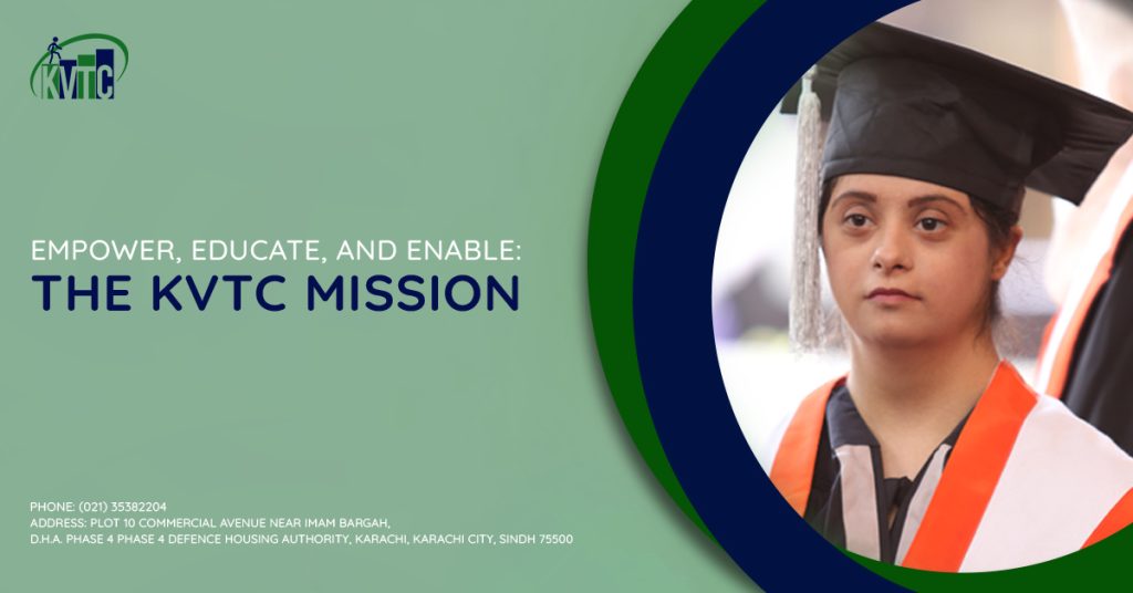 KVTC's mission to empower, educate, and enable individuals through skill development and training.